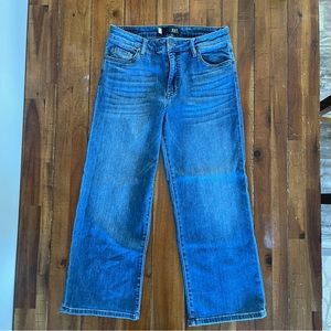 Kut from the Cloth Womens Sz 6 Charlotte High Rise Culotte Denim Blue Jeans